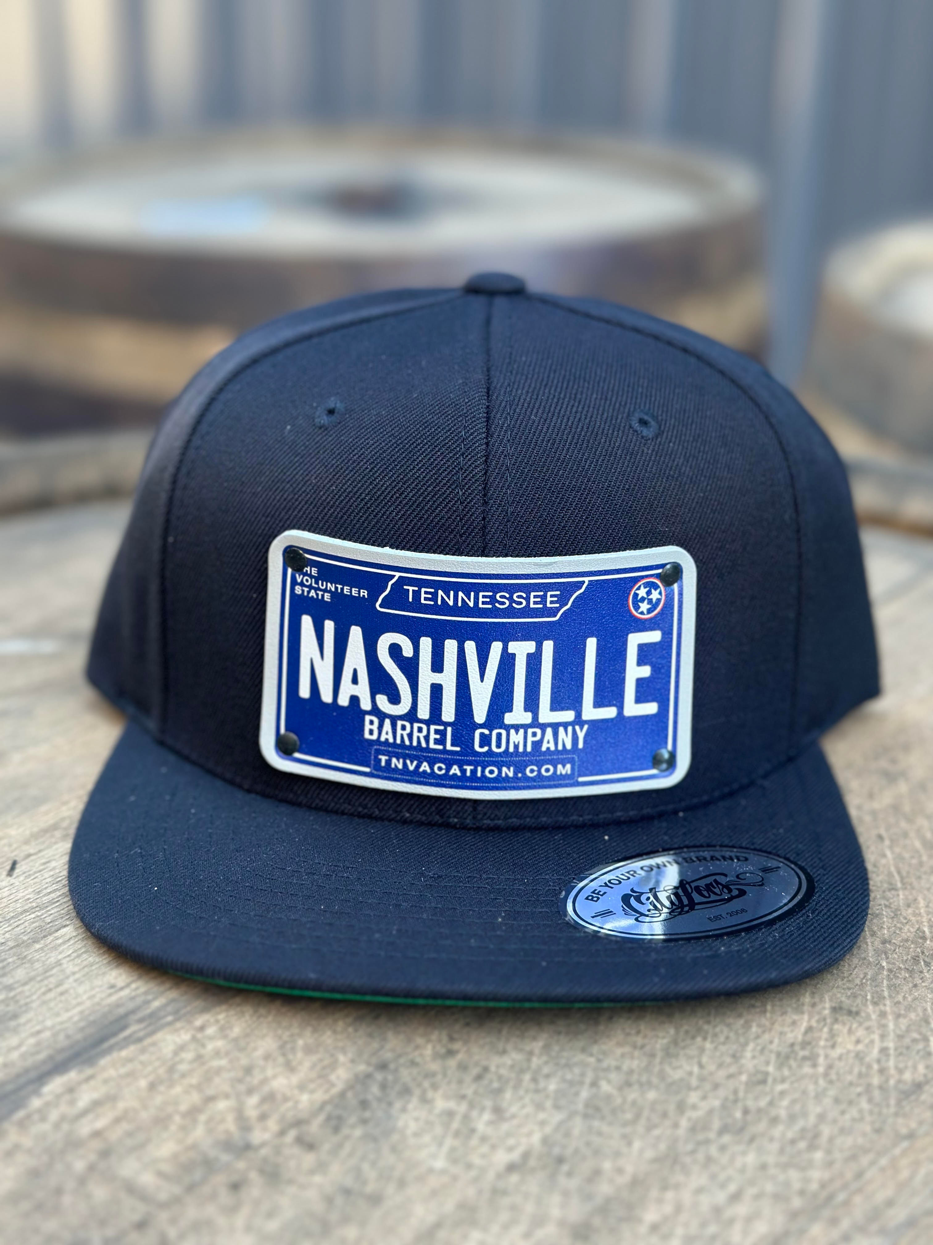 Snap Back Hat - License Plate Hat - Nashville Barrel Co