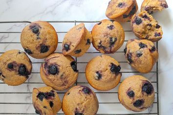 Mini Blueberry Muffins