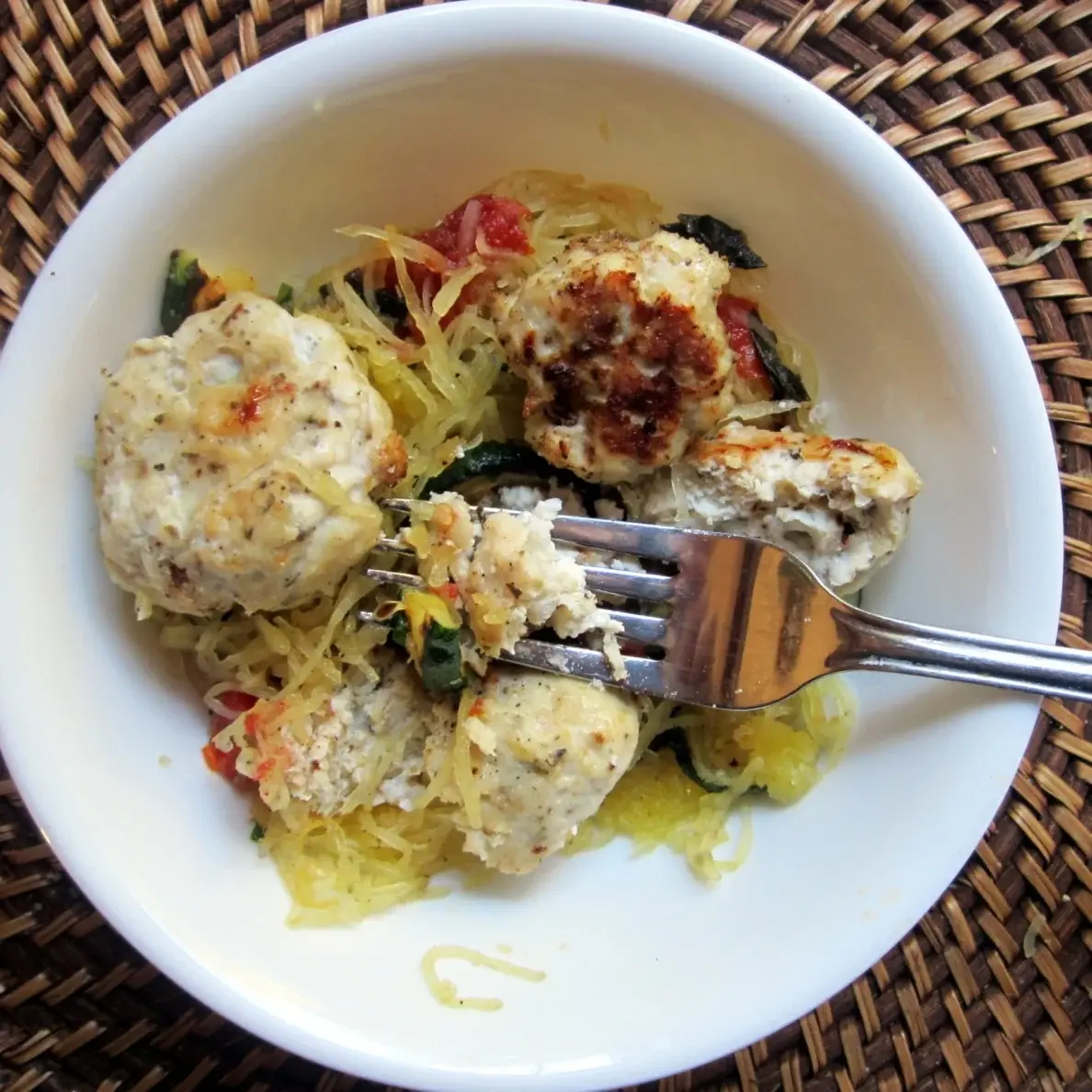Goat Cheese Stuffed Chicken Meatballs-COACH Item