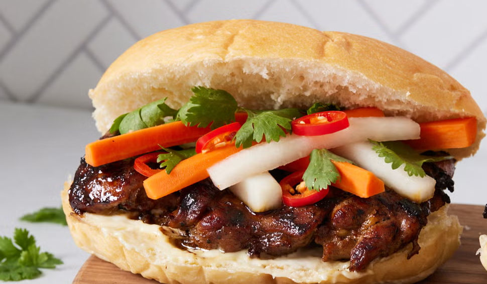 Char Siu Chicken Sandwiches