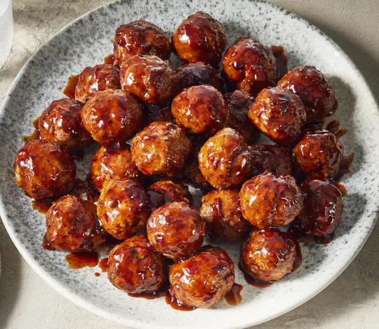 Pepper Jelly & Chipotle Cocktail Meatballs