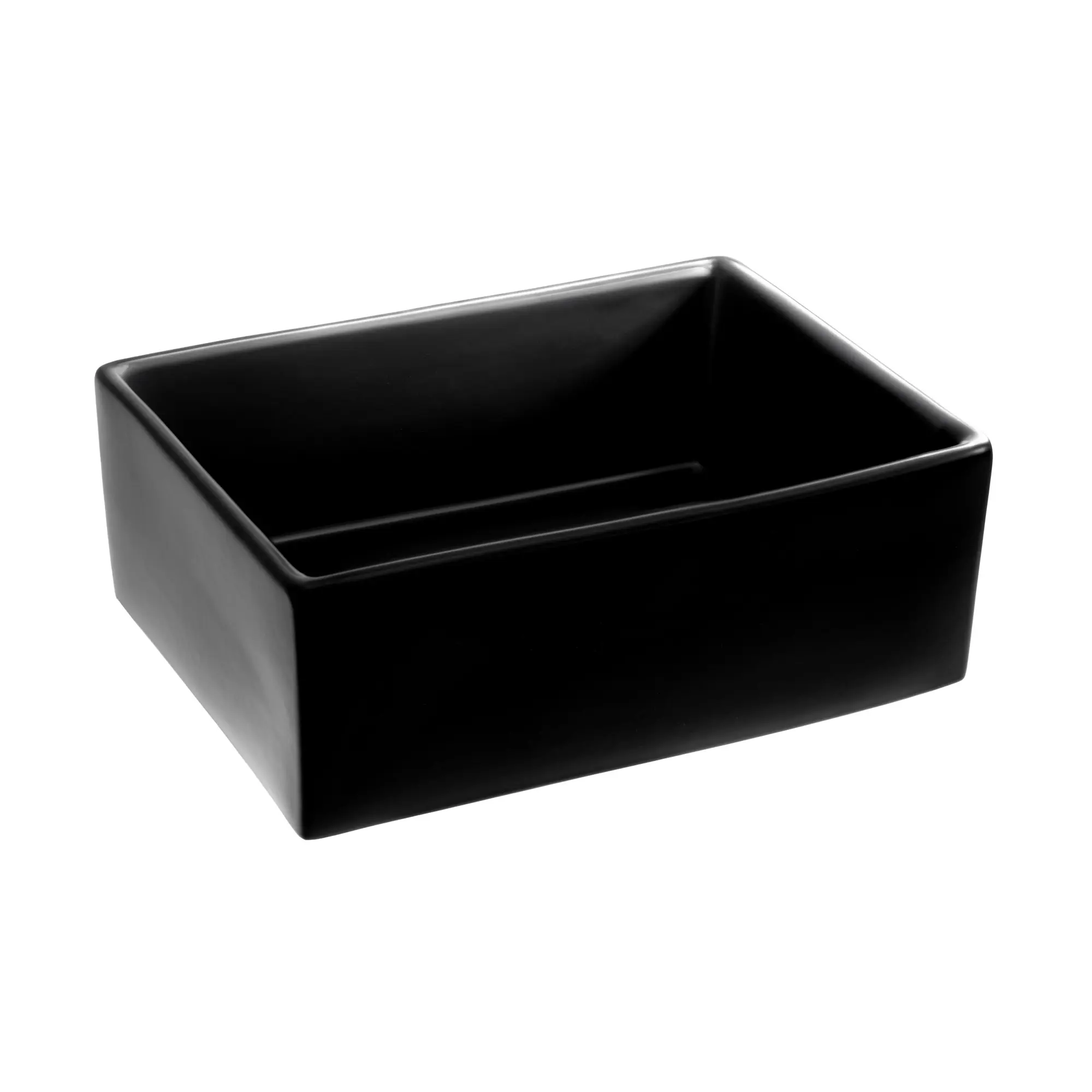 Bacha farm rectangular 55x41 cm (Amalfi Negro)