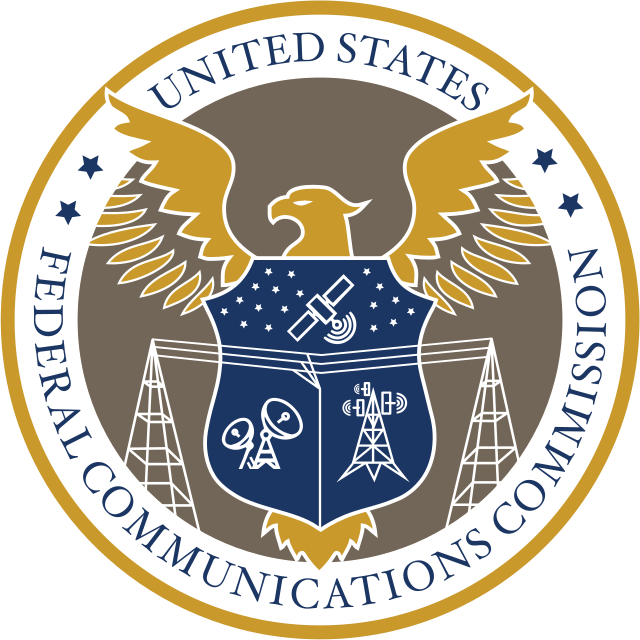 Seal of the Federal Communications Commission.