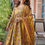 Thumbnail: Elegant Cotton Anarkali Suit in Green Floral Pattern