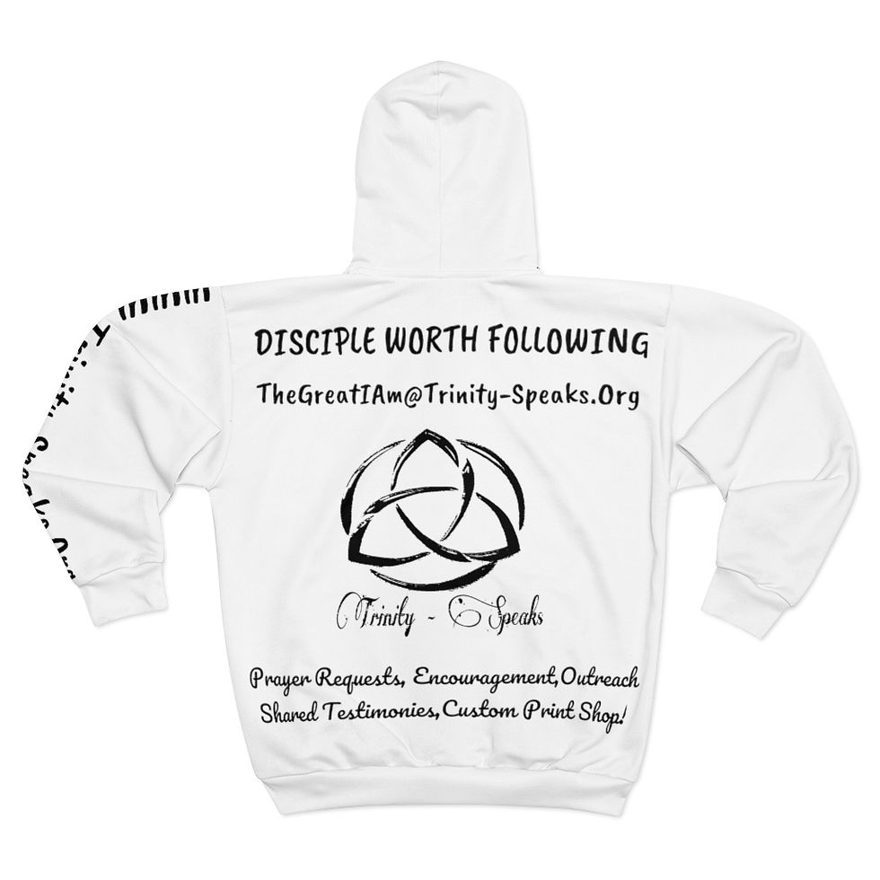 Thumbnail: AOP Unisex Zip Hoodie