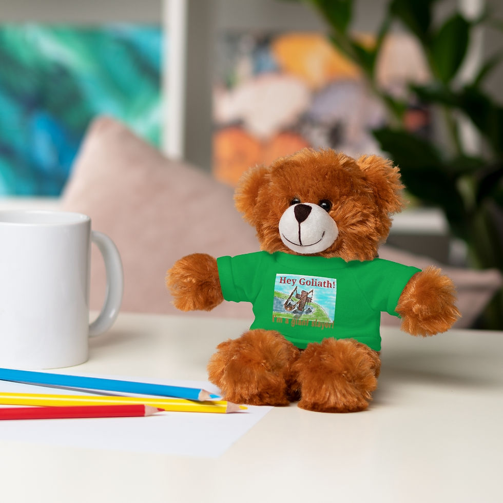 Thumbnail: Stuffed Animals with Tee "Hey Goliath"