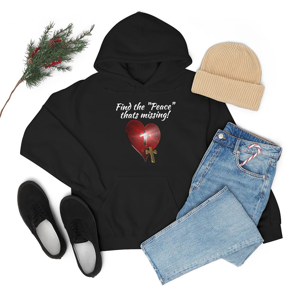 Thumbnail: Unisex Heavy Blend™ Hooded Sweat John 14:27
