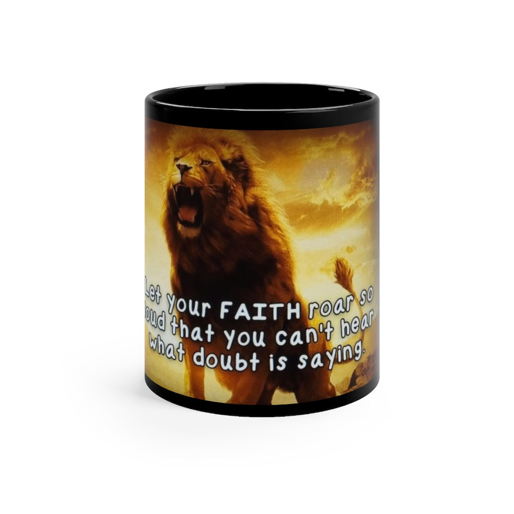 Black mug 11oz