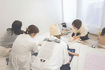 ベビーマッサージレッスンの様子