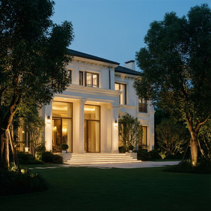 Elegant Estate Illumination
