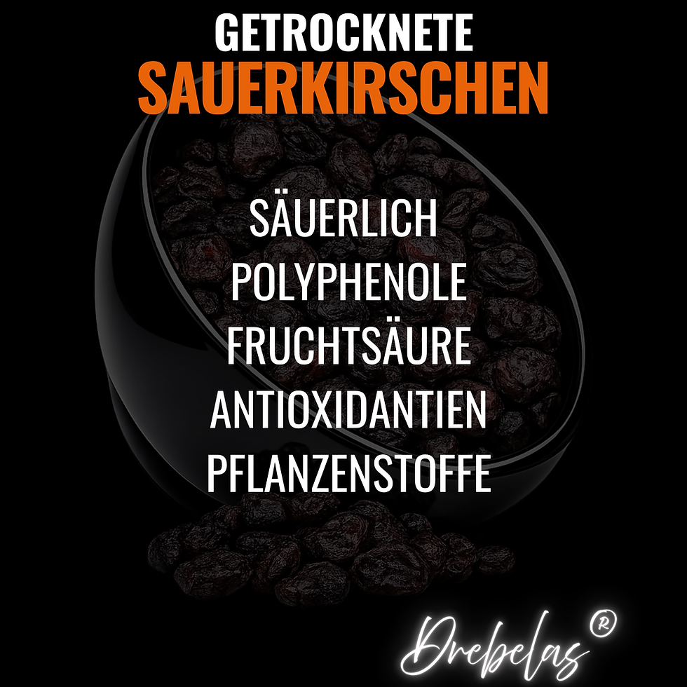 Miniaturbild: Getrocknete Sauerkirschen entsteint, naturbelassen