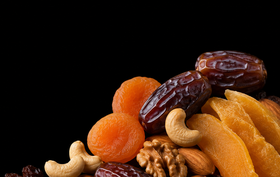 Drebelas Trockenfrüchte Handel Startseiten Banner Bild