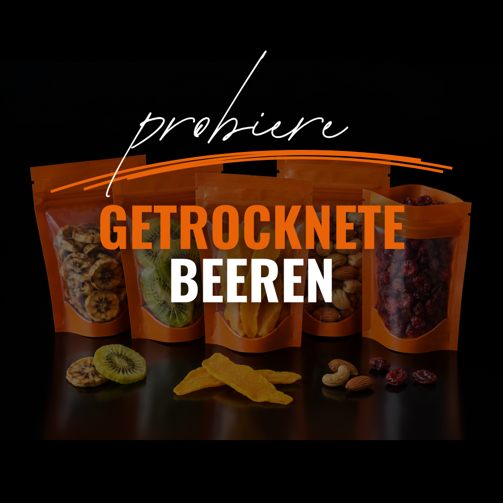 Probiertütchen - Getrocknete Beeren