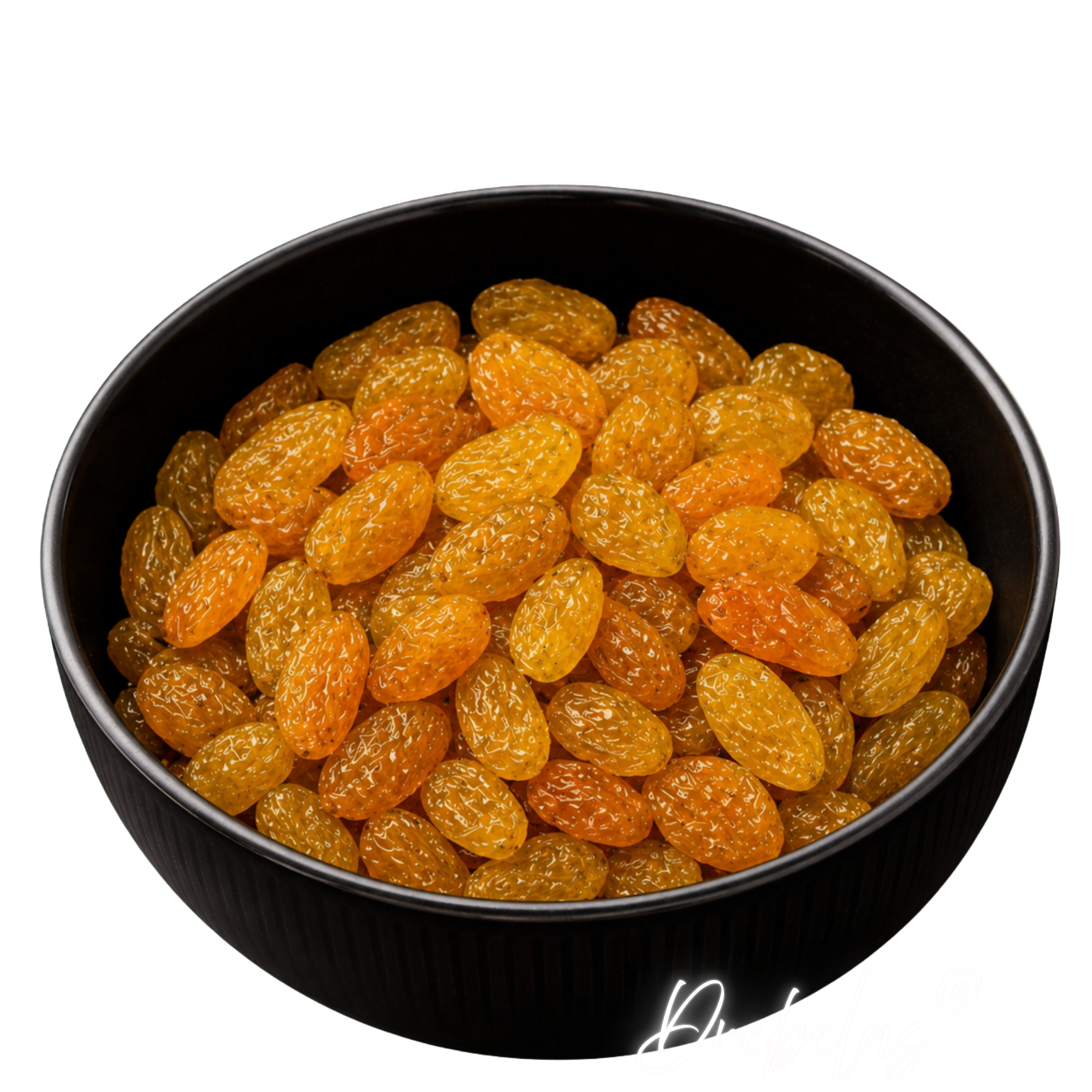 Getrocknete Weinbeeren Gold, geschwefelt