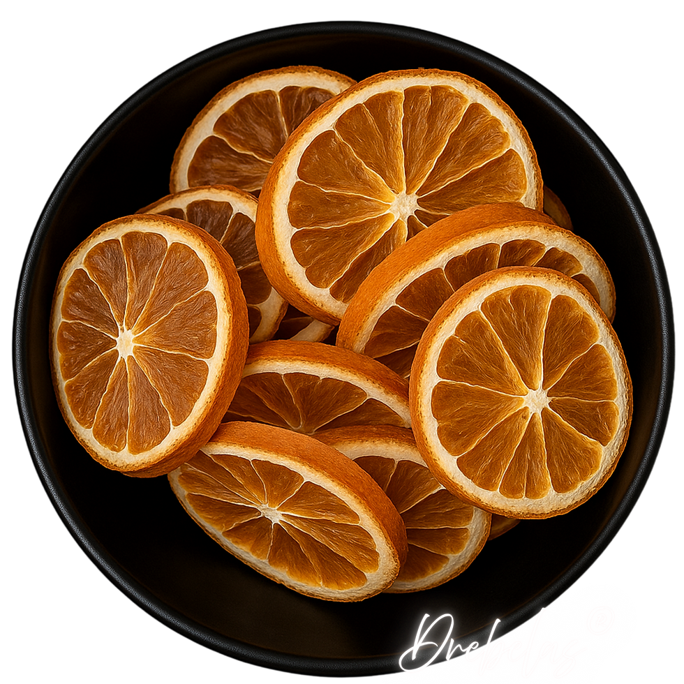 Miniaturbild: Getrocknete Orangenscheiben, naturbelassen