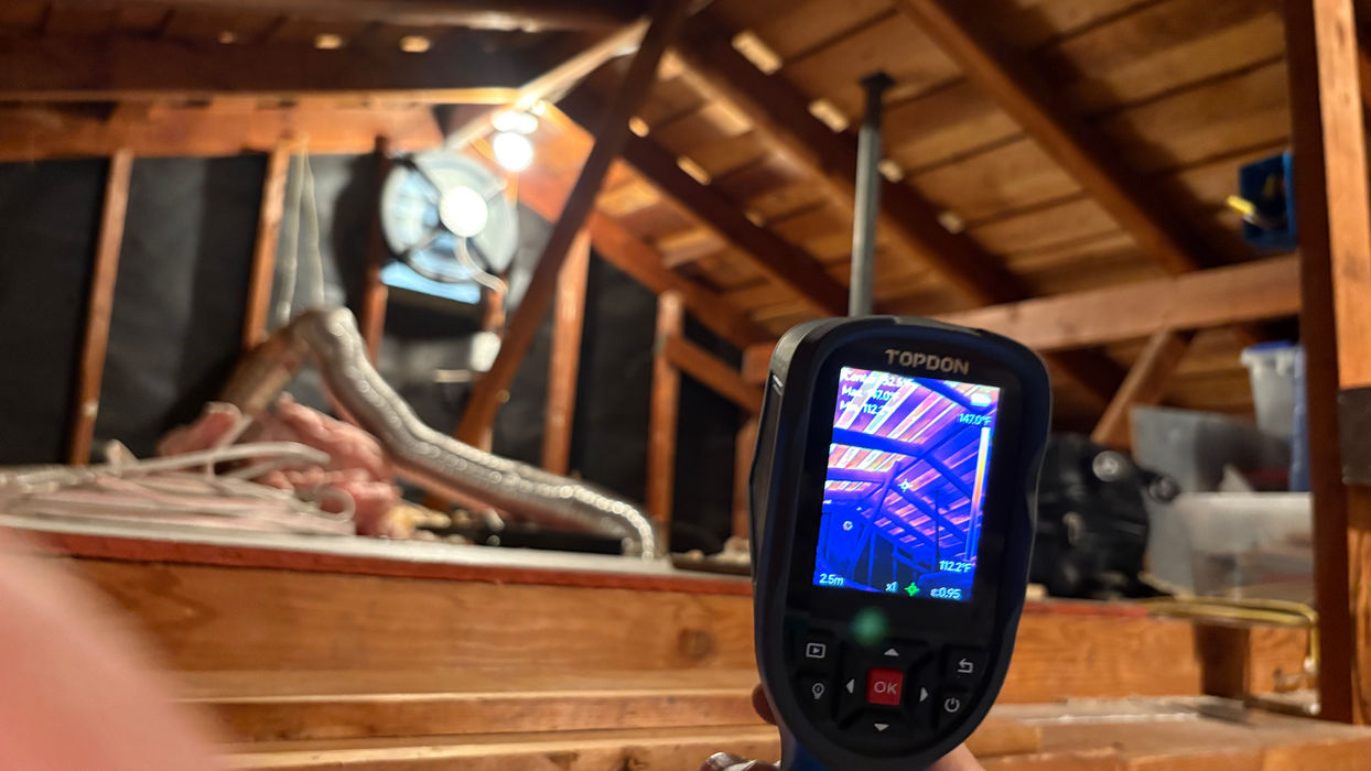 thermal imaging attic