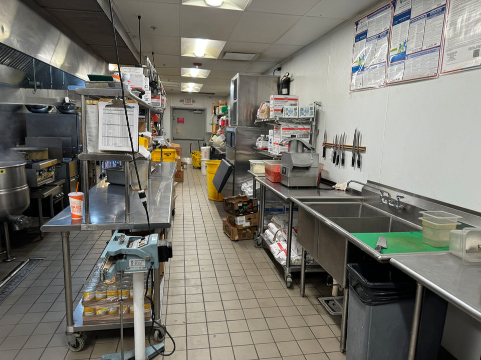 commercial kitchen inspection