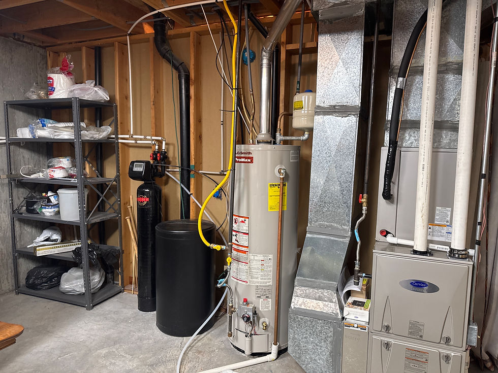 water heater inspection