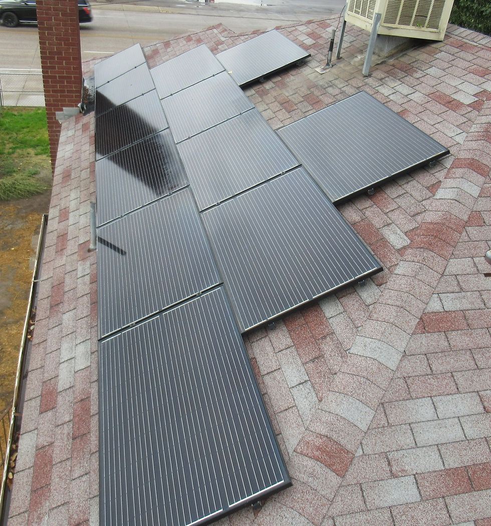 solar roof inspection