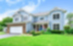 Blue House with Siding
