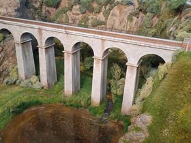 Le viaduc du val d'enfer