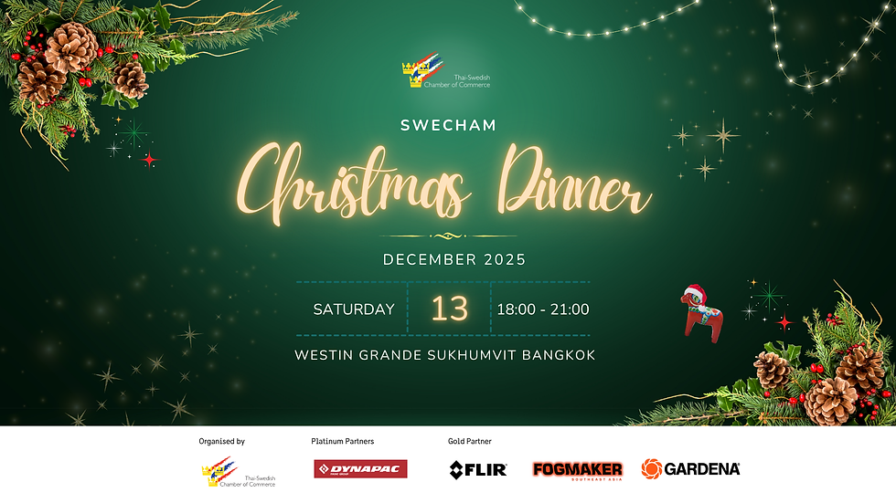 SweCham Christmas Dinner Celebration 2025