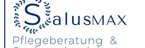 شعار SalusMAX الجديد مع تعديل الألوان والتغيير من SalusMAX Pflegeberatung & Senior Care إلى Senior Accompository