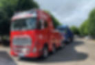 Camion VOLVO rouge Mecano Service F