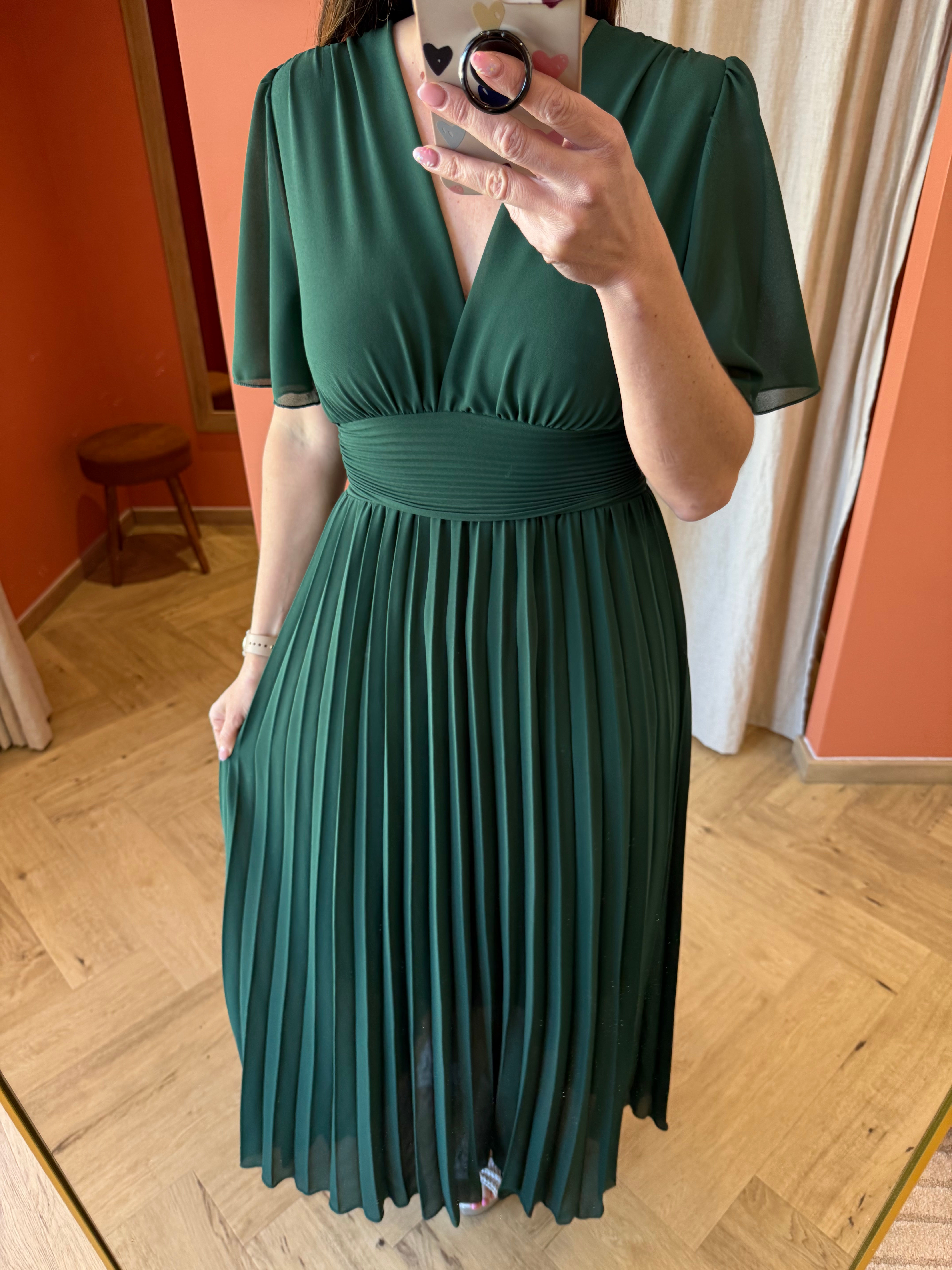 Robe Cérémonie Verte