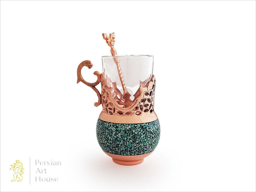 Turquoise Tea Service