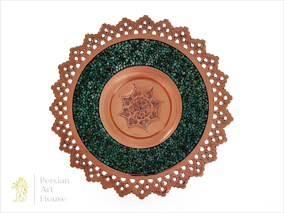 Thumbnail: Firoozeh Koobi Pedestal Sweet Dish