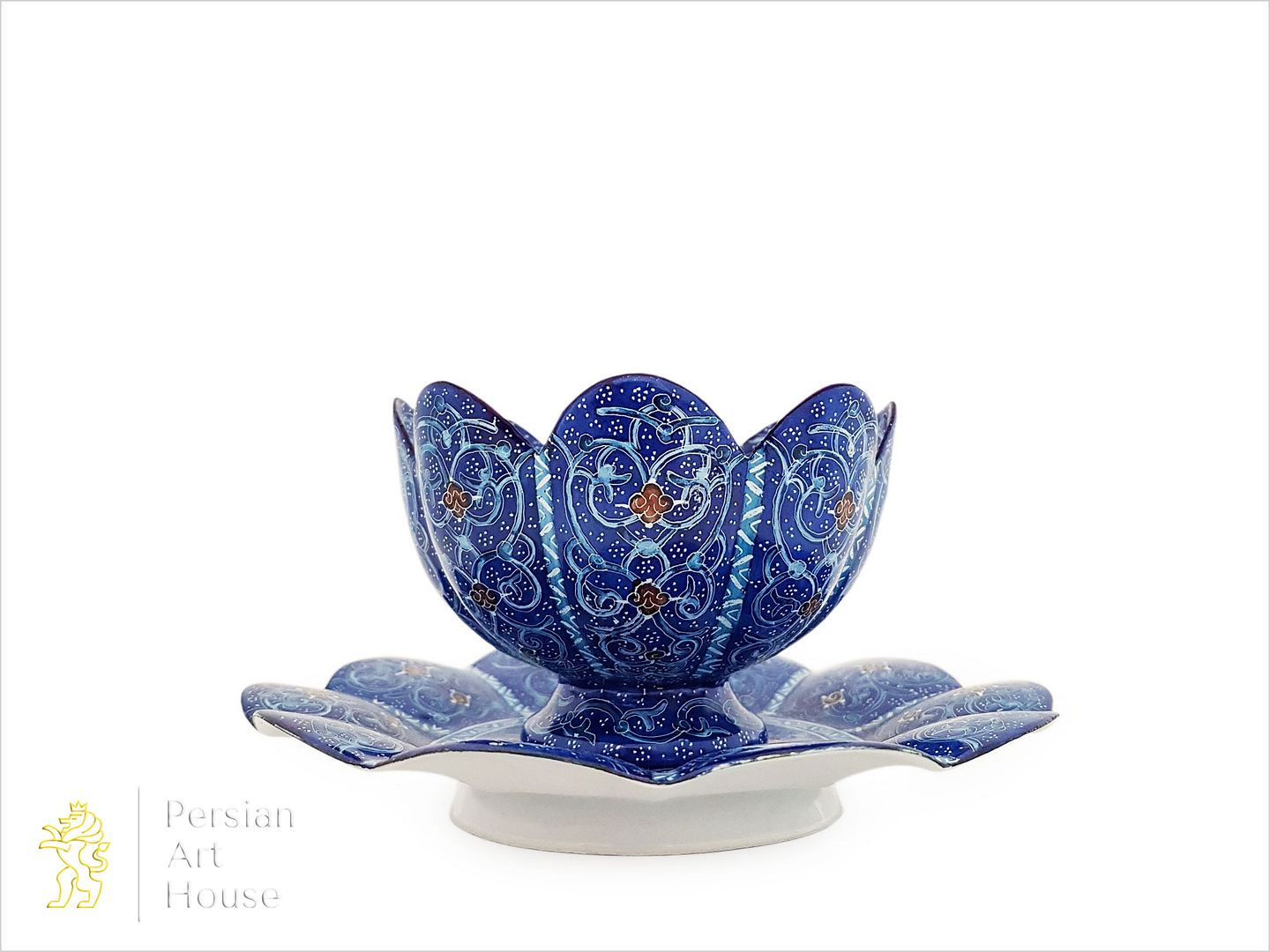 14 Cm Mina Kari Decorative Plate And Bowl