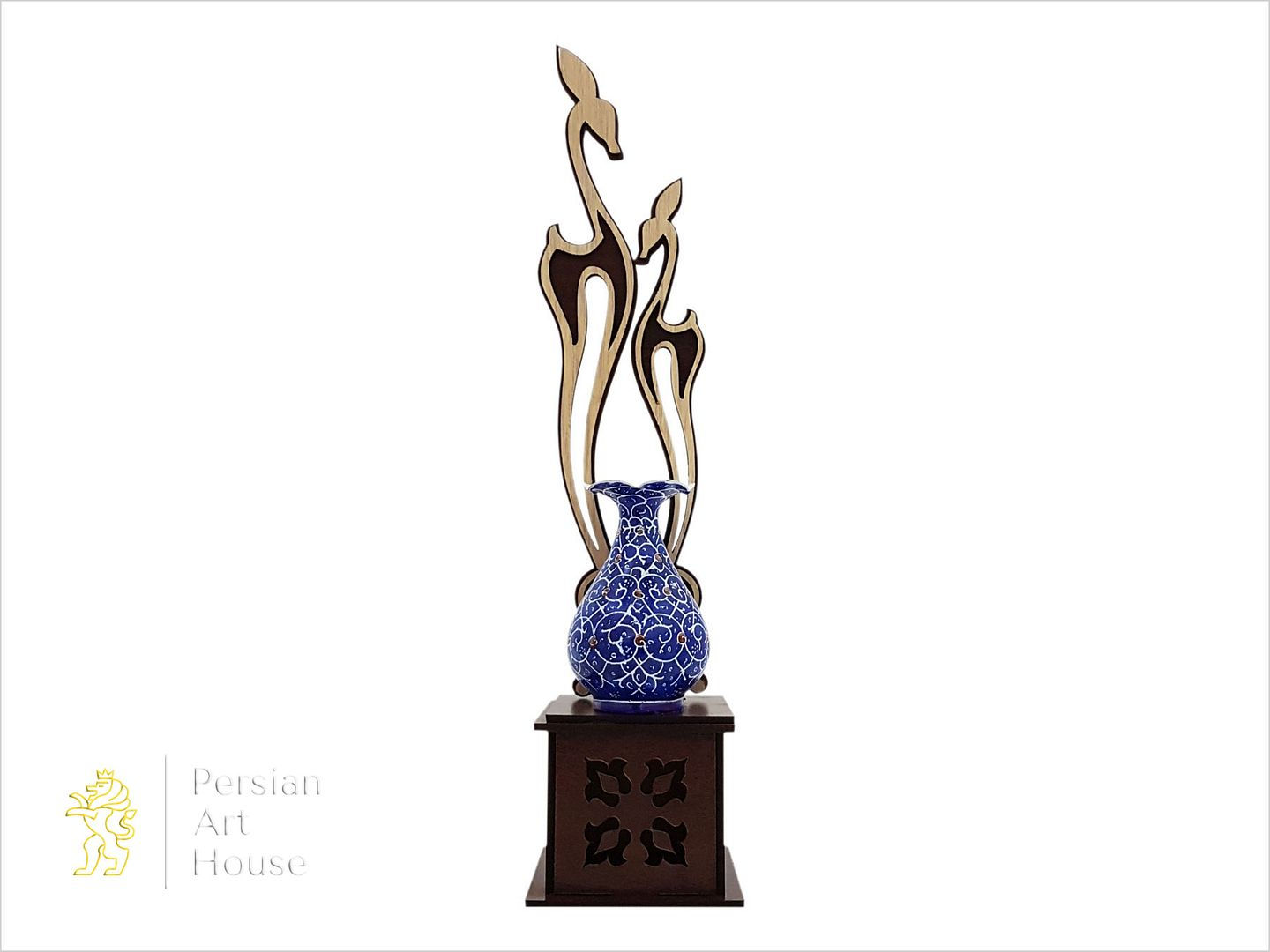 Trophy Of A Mina Kari Decorative Vase With Gazelle Design