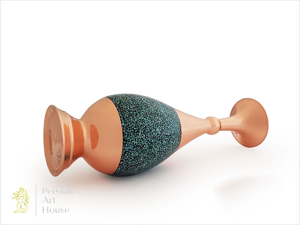 Thumbnail: The Firoozeh Koobi (Turquoise) Carafe Decorative Vase
