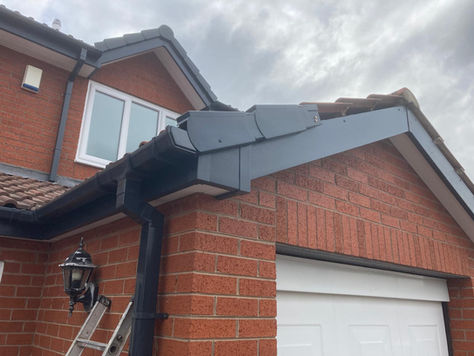 Guttering & facia replacement