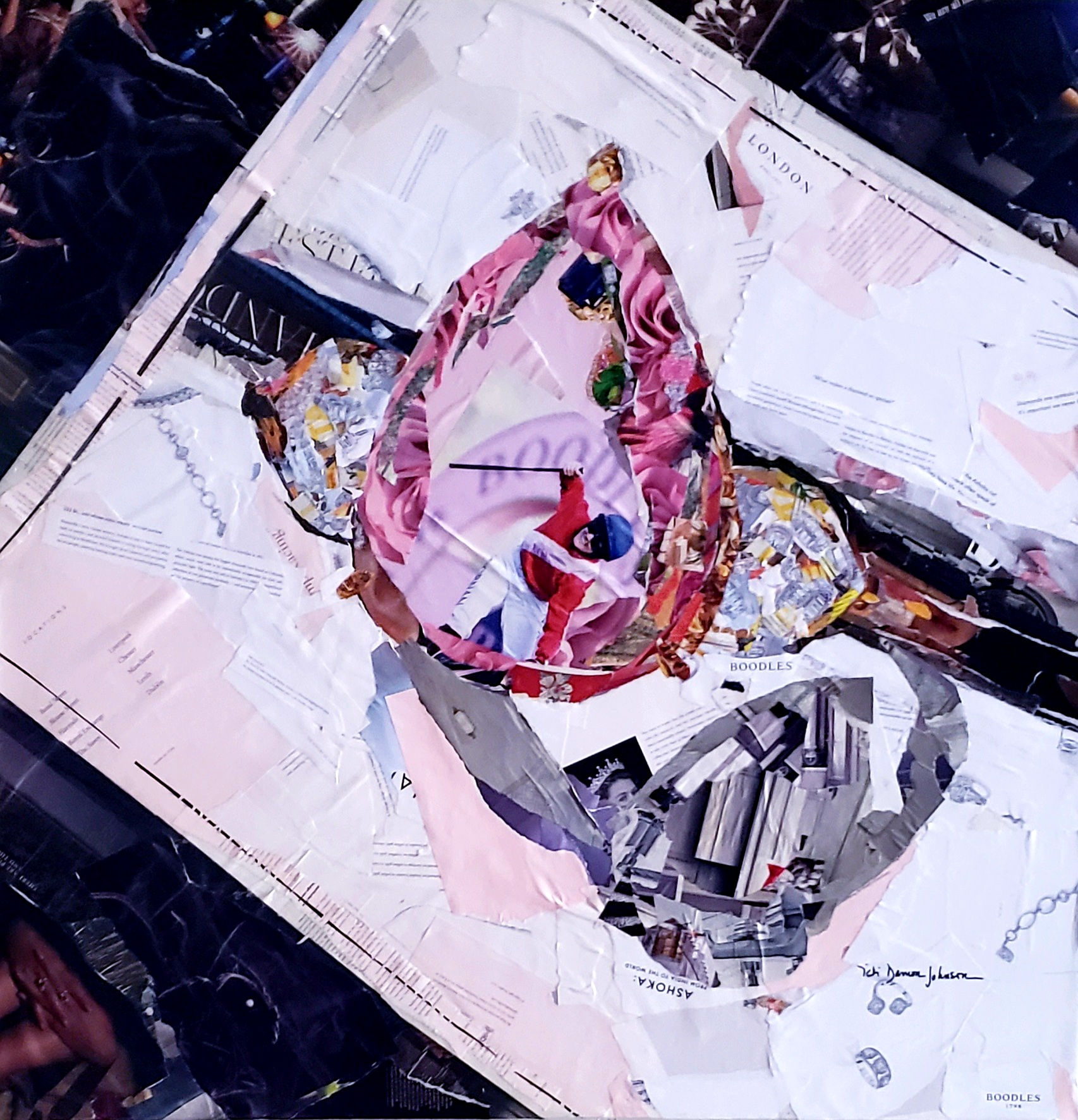 Rose Coloured Facets