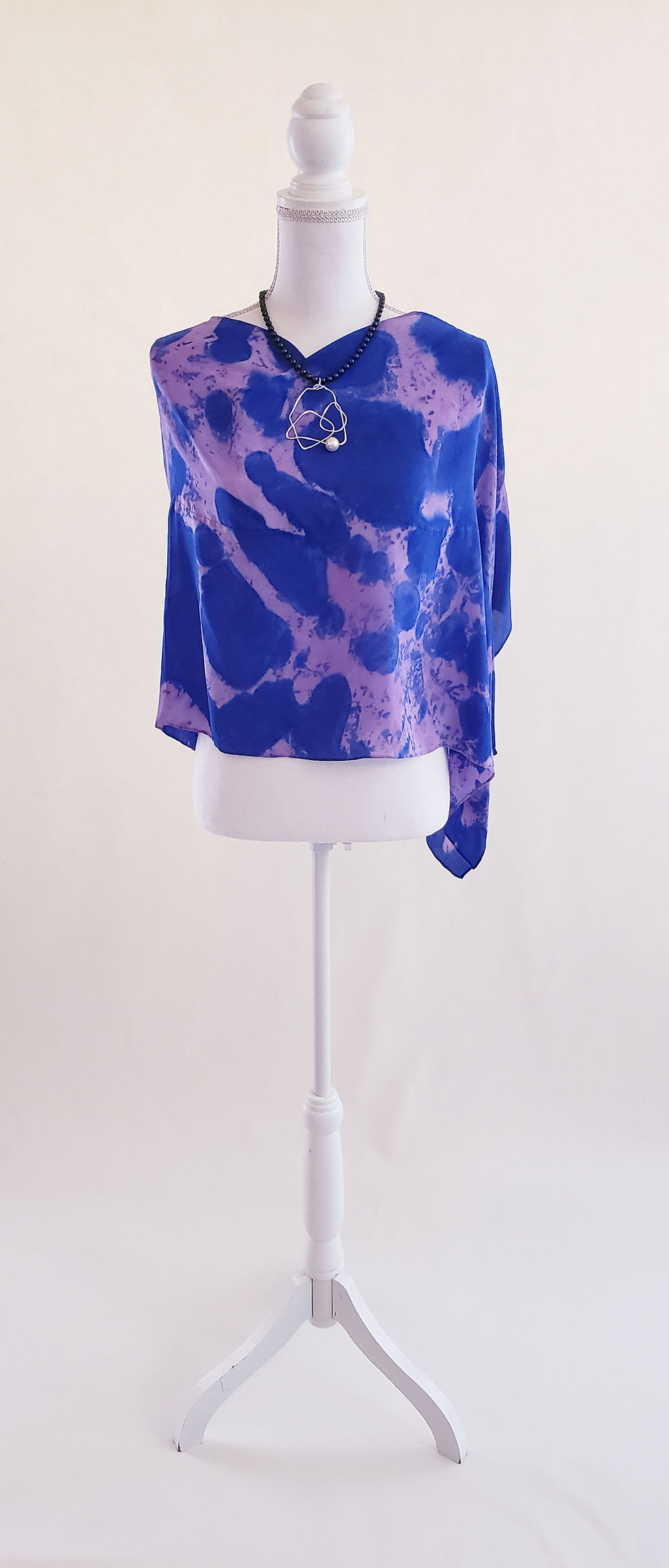 Thumbnail: Into the Blue Silk Wrap