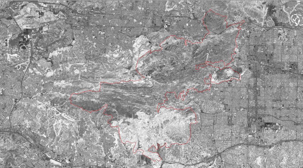 Post Fire, April 2008