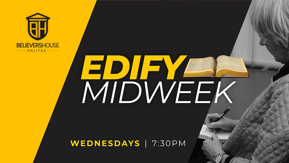 EDIFY MIDWEEK SERVICE