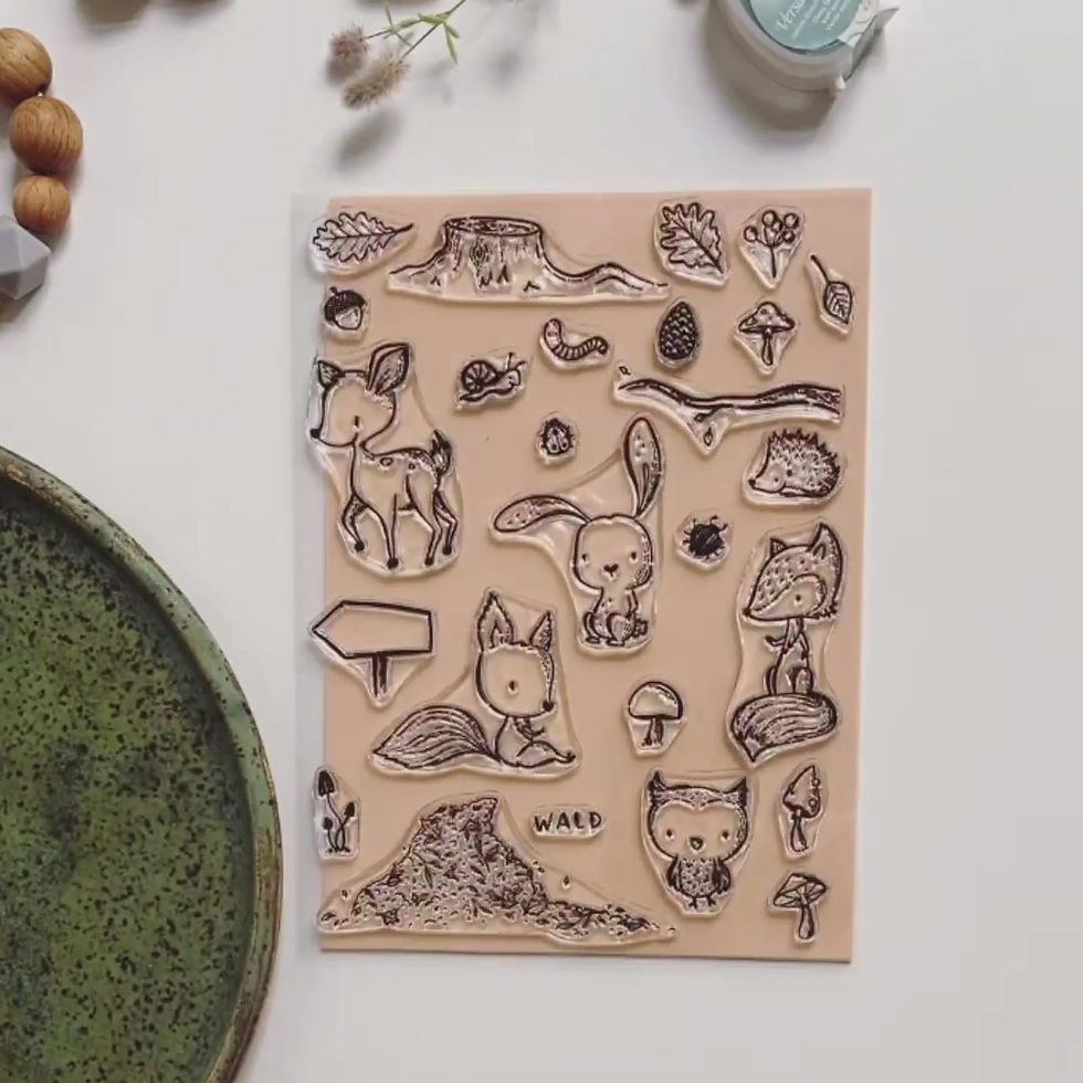 Miniaturbild: STEMPELSET WALDTIERE