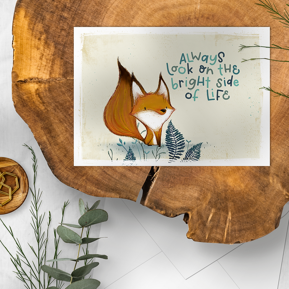 Miniaturbild: POSTKARTEN "WALD-FREUNDE" | 3-er Set