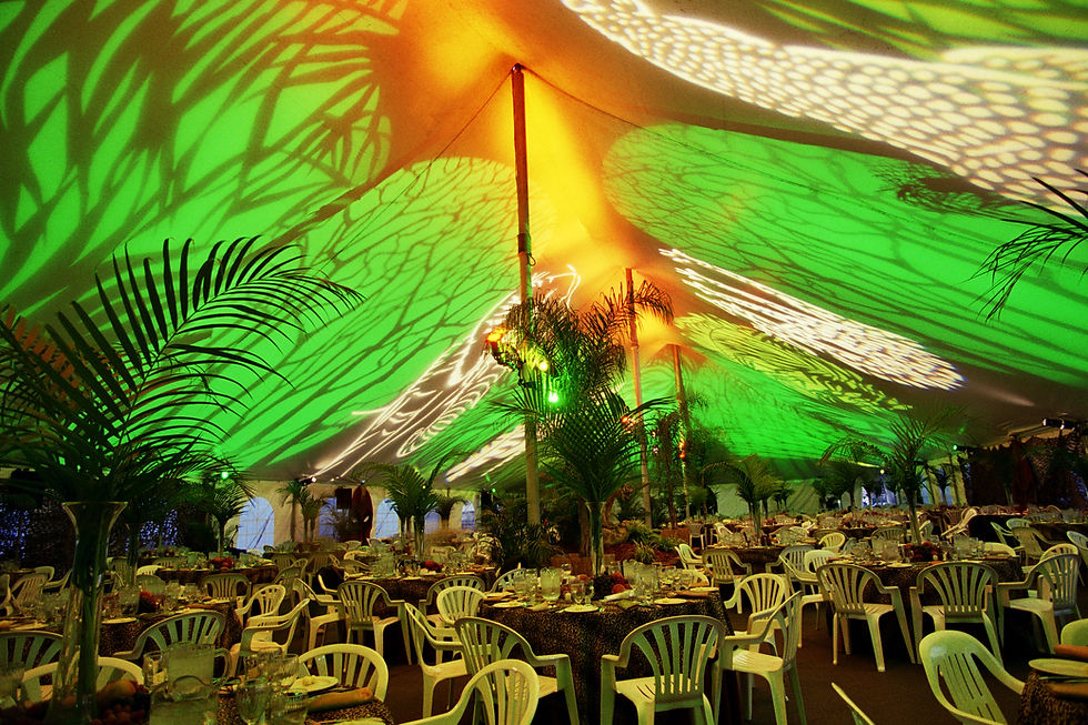 SamSons Tent Gobo Light Design