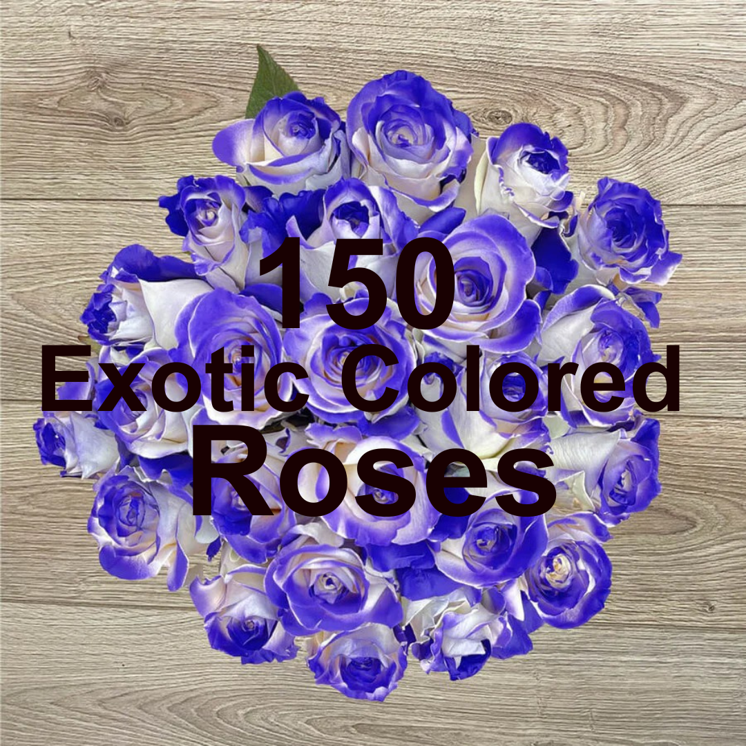 150 Exotic Colored Roses