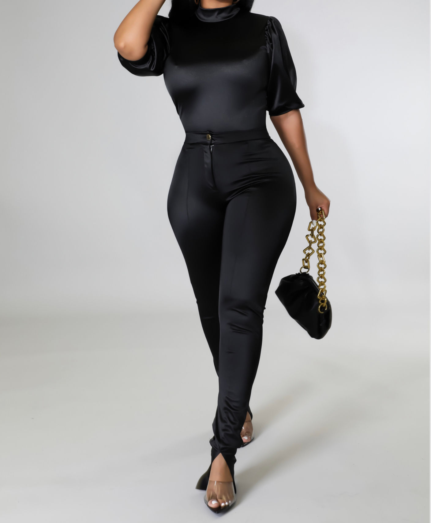 “Aimelia Bodysuit Pant Set” 