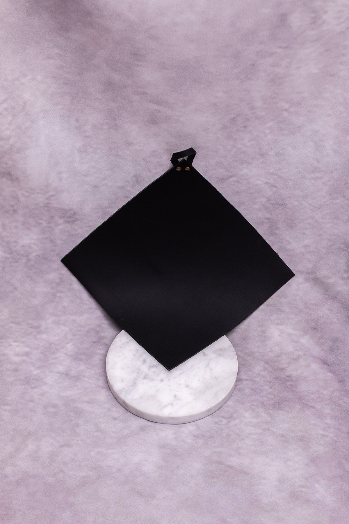 Skinn Gryteunderlag / Gryteklut Svart