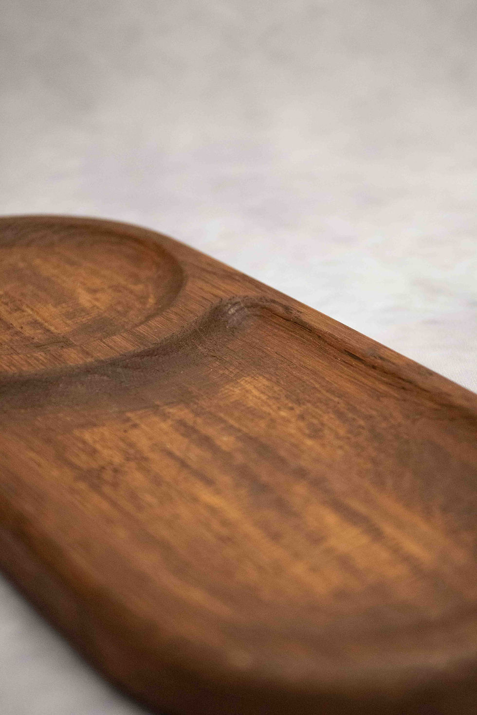 Miniatyrbilde: Drikkebrett i eik