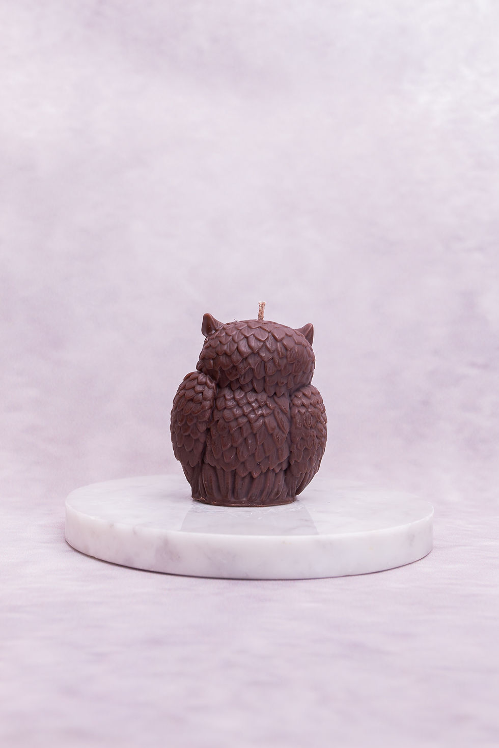 Miniatyrbilde: Ugle Stearinlys Brun