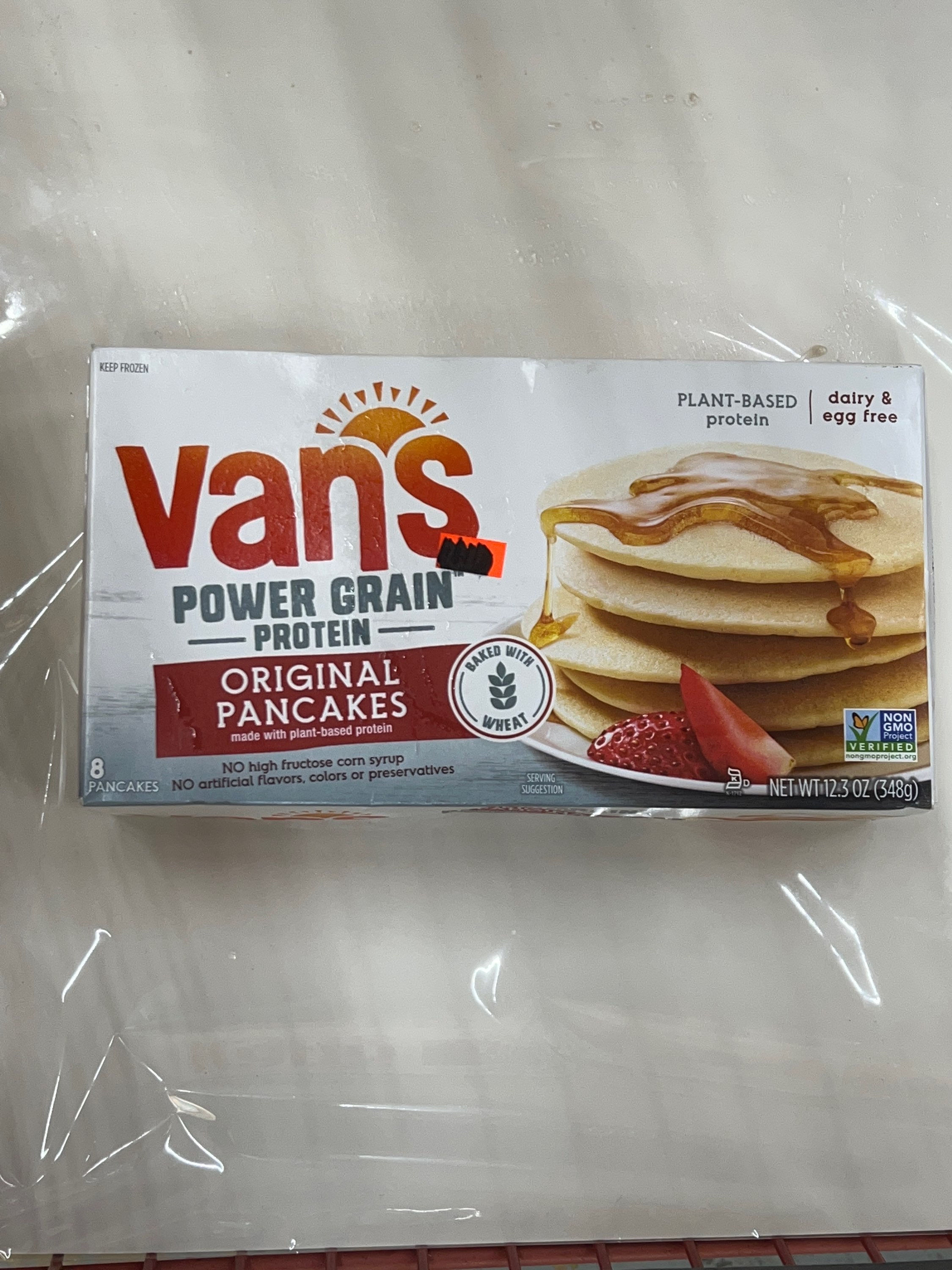Vans pwr grain og protien pancake 12.3 oz