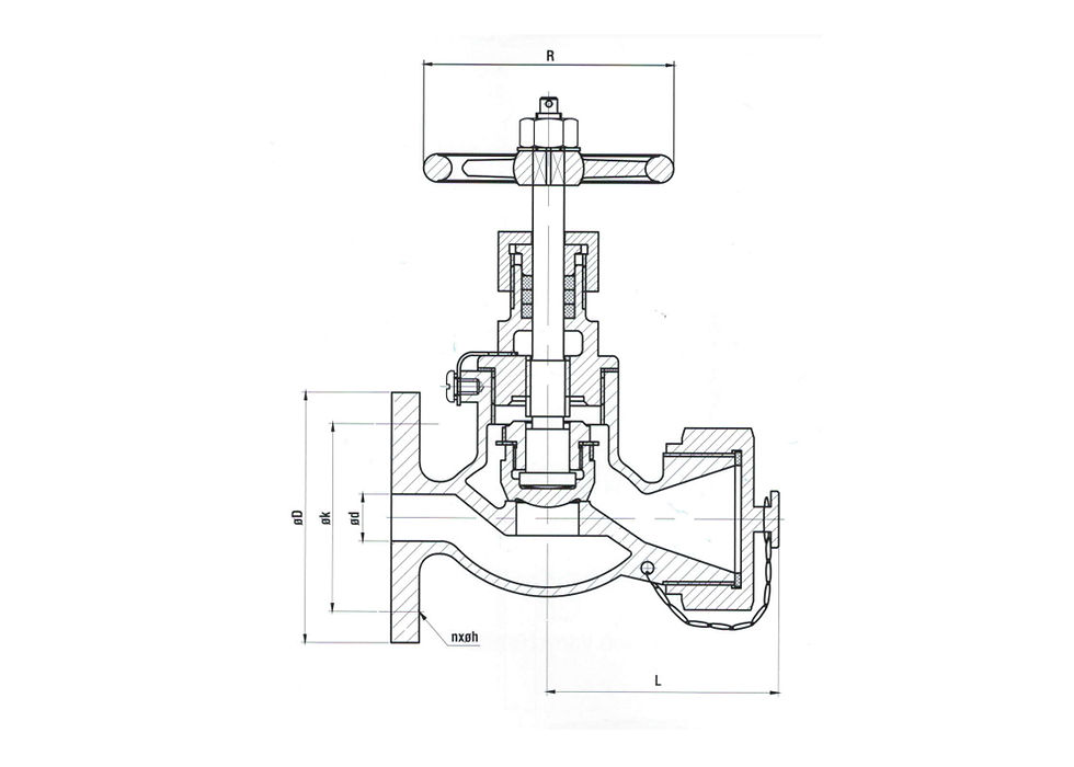 Thumbnail: JIS Type Fire Valve (Bronze, Straight Type)
