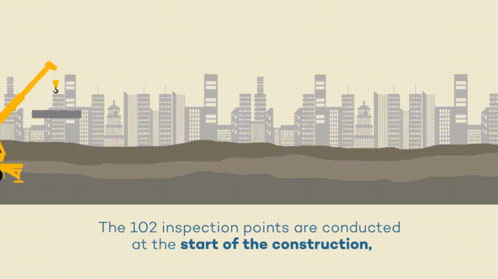 Strict Code Compliance PLUS 102-point Inspection